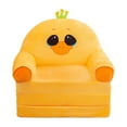 thumbnail image 1 of Plush Folding Children's Sofa Backrest Armchair 2 In 1 Folding Children's Sofa Cute Cartoon Lazy Sofa Without Padding Or Padding Core, 1 of 3