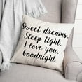 thumbnail image 2 of Creative Products Sweet 18x18 Spun Poly Pillow, 2 of 2