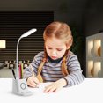 thumbnail image 4 of LED 120lm de escritorio Lámpara de escritorio Plegado Control táctil ajustable 3 Modos Lámparas Luces Lector Realización de la protección de ojos Dispositivos de escritorio Oficina en casa Inevent HA059712-00B, 4 of 7