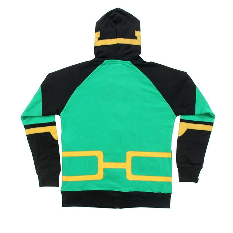 Marvel Kid Loki Symbol Adult Zip Up Costume Hoodie - Walmart.com