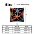 thumbnail image 5 of Starfish with Unique Patterns Covers - Set of 2 Throw Pillows for Home Decor - Available in 16x16, 18x18, 20x20 Inches for Various Occasions, 5 of 6
