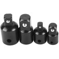 thumbnail image 1 of 4 Uds. Juego de aumento y reducción adaptador de trinquete adaptadores reductores para enchufes y brocas controlador de 1/2 pulgadas 1/4 pulgadas 3/8 pulgadas, 1 of 2