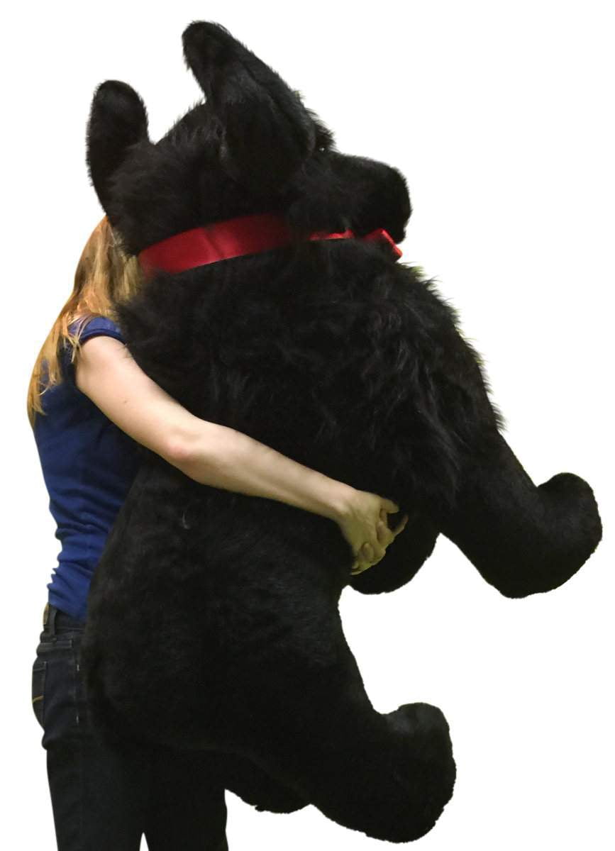 giant stuffed buffalo