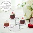 thumbnail image 3 of Acrylic Cake Stand Cupcake Stand Jewelry Holder Display Rack Reusable Serving Transparent S, 3 of 7