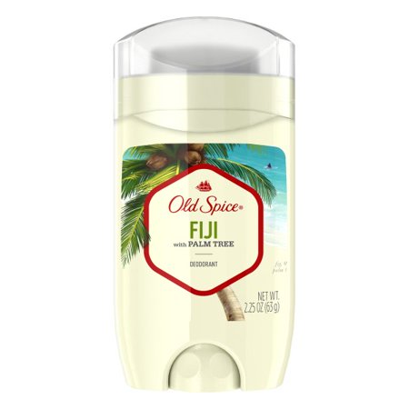 Old Spice Fiji Aluminum Free Deodorant with Palm Tree 2.25 oz