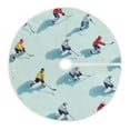 thumbnail image 6 of Yayeee Christmas Tree Skirt 35 inches for Xmas Tree Holiday Party Decoration, Ice Hockey, 6 of 6