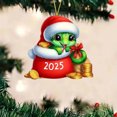 thumbnail image 1 of Fwttom Christmas Color Snake Pendant Bag Car Rearview Mirror Pendant, 1 of 5