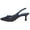 2610-Black, variant on Women Pointed Toe Bowknot Slingback Heels Comfort Leather Pumps Party Office Dress Shoes