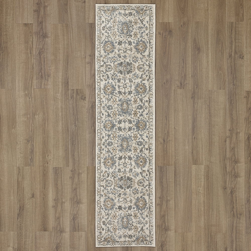 Mohawk Home Miles Indoor Ornamental Area Rug, Grey, 1'11" x 3'