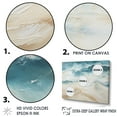thumbnail image 3 of Designart "Contemporary Beach In Beige And Blue Hues I" Coastal Ocean Wall Decor, 3 of 7