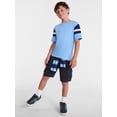 thumbnail image 2 of Wonder Nation Boys Twill Cargo Shorts, Sizes 4-18, 2 of 4