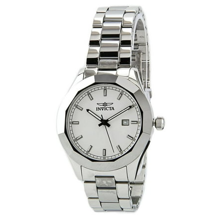 Invicta 18141 Men's Specialty Stainless Steel And Tungsten White Dial Watch