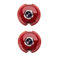 thumbnail image 3 of 1939 Chevy Glass Taillight Lens with Blue Dot, Pair, 3 of 5