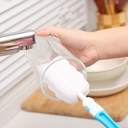 

Mairbeon Easy Bottle Glass Cup Soft Sponge Cleaning Brush Kitchen Washing Scrubber Tool