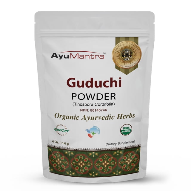 AyuMantra Guduchi Giloy Powder | Immunity & Wellness | 114gm