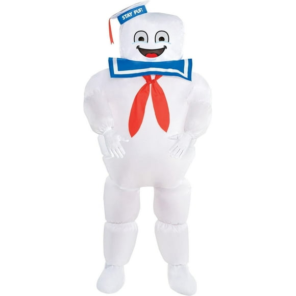 Classic Ghostbusters Movie Inflatable Stay Puft Marshmallow Man Kids Costume