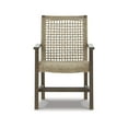 thumbnail image 2 of Signature Design by Ashley Germalia Outdoor Dining Arm Chair (Set of 2), Brown, 2 of 8