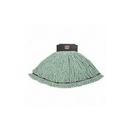 Rubbermaid Commercial Wet Mop,Green,Microfiber 1924815