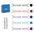 thumbnail image 7 of Printtoo Please Note Self Inking Rubber Stamp Pre-Inked Office Stamp- Home Office Business Stationery, Red- 42 x 9 mm, 7 of 7