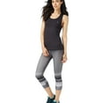 thumbnail image 2 of Aeropostale Womens Stretch Wicking Tank Top, Black, Juniors, X-Small, 2 of 3