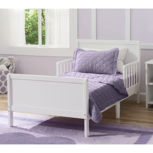 Delta Children Fancy Toddler Bed - Bianca White