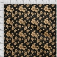 thumbnail image 3 of oneOone Viscose Chiffon Black Fabric Artistic Flower Sewing Craft Projects Fabric Prints By Yard 42 Inch Wide, 3 of 4