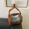 thumbnail image 1 of Bolsos nuevos de moda a cuadros otoño e invierno 2025, versión coreana popular de este año, bolso bandolera, bolso de almohada, bolso de ocio., 1 of 5