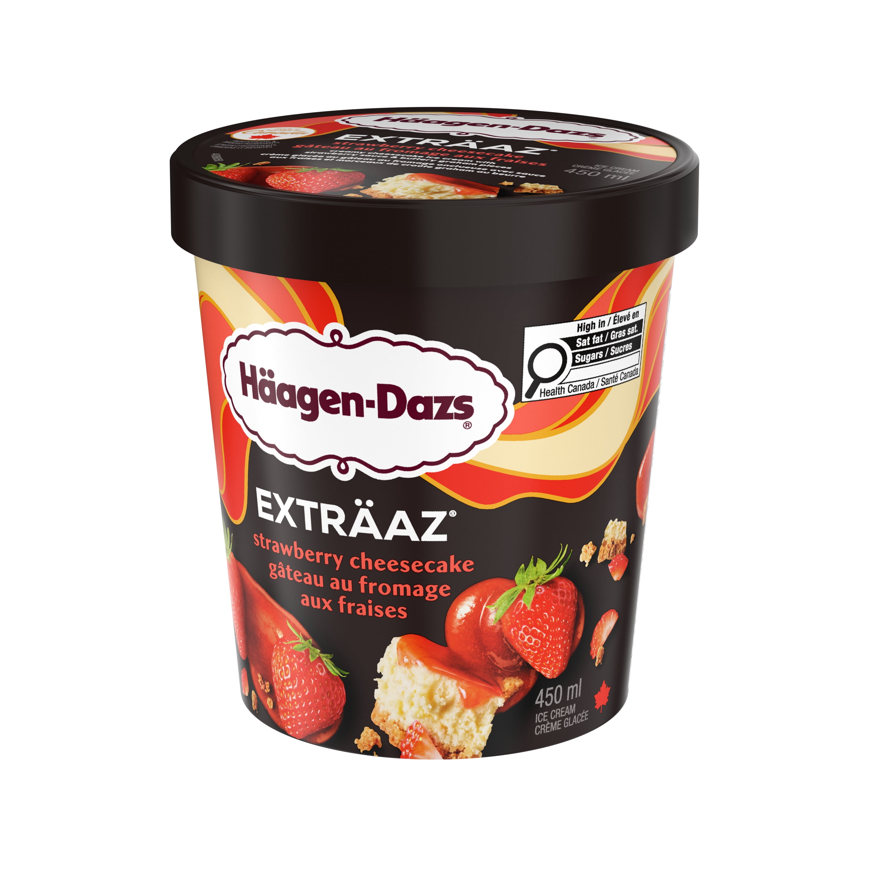 Extraz Strawberry Cheesecake Ice Cream 450 mL