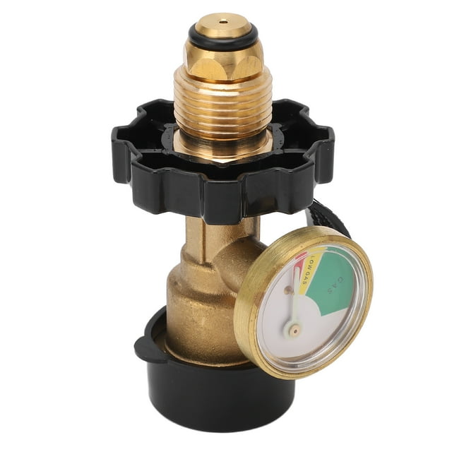 Adaptador de tanque de propano,Adaptador de tanque de propano Color Tanque de propano Medidor de gas Detector de fugas Adaptador de propano POL Rendimiento empaquetado con energía