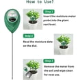 thumbnail image 5 of RUseeN Soil Moisture Meter, Plant Water Monitor, Hygrometer Sensor for Gardening, Farming, Indoor and Outdoor Plants, No Batteries Required Moisture Meter Water Monitor (Green）, 5 of 6