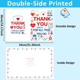 thumbnail image 2 of xianyou-Jumbo Thank You Card for Nurses with Envelope School Nurse Appreciation Nurses Day Cards Healthcare Doctors Health Day Medical Workers Nurses Week Gift Graduation Thank You Note Nurses 14x21., 2 of 4