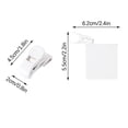 thumbnail image 2 of TIMIFIS Space Telescopic Partition 2Pcs Refrigerator Partition Board Sorting and Layering Clip,Refrigerator Side Door Retractable Divider Storage Box Inside Kitchen Gadgets, 2 of 2