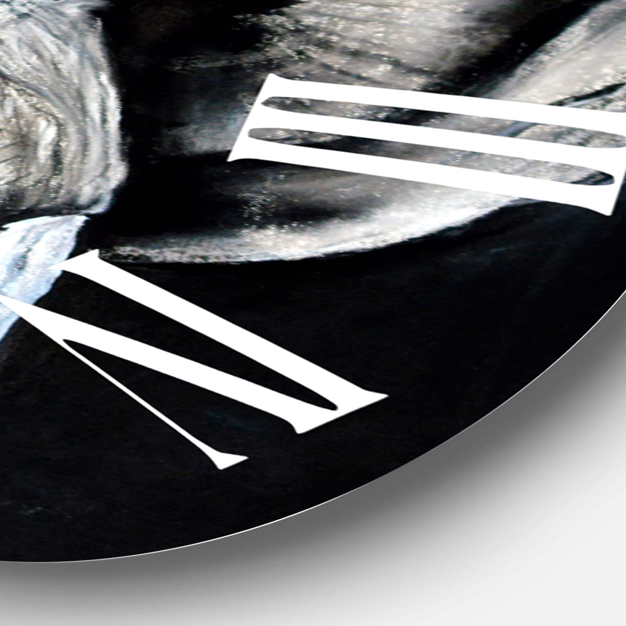 Designart 1 in Farmhouse Wall Clock