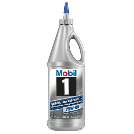 Mobil 1 Synthetic Gear Lube LS 75W-90 1Qt
