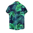 thumbnail image 4 of COSFO Casual Men's Shirts Short Sleeve Collared Hawaiian Tops Button Down Loose with Pocket Shirts, 4 of 4