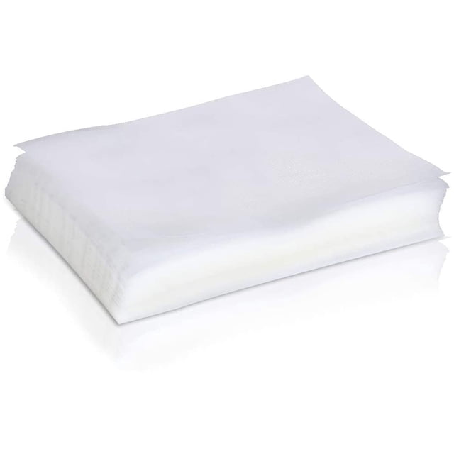 100 bags of 25x30cm food vacuum sealer bags, BPA and LFGB free vacuum freezer bags compatible with any vacuum sealer