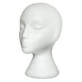 thumbnail image 5 of Fompes 11inch Styrofoam Wig Stand Mannequin Head Foam Display for Masks Hats DIY Decoration Wig Head - White, 5 of 9