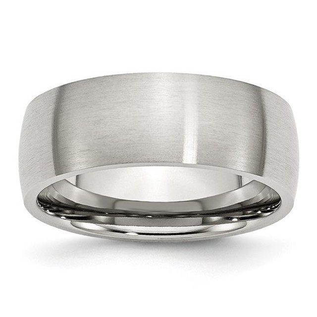 Bande Brossée en Acier Inoxydable de 8 mm - Taille 11.5