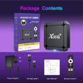 thumbnail image 3 of X96Q Android 14.0 ATV Box 16 GB Quad-Core WiFi6 2.4G/5.8Ghz BT5.0 4K AV1 USB 3.0 Ultra HD Control de, 3 of 9