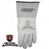 Longevity (Welding-Armor) TIG Welding / Plasma Cutting Gloves (Gray Leather) - Large