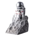 thumbnail image 1 of Sujetalibros De astronauta De resina creativa, organizador De libros De mesa, figuras De cosmonautas, sujetalibros De escritorio, oficina, 1 of 5