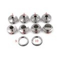 thumbnail image 1 of Router Table Insert Plate W/Level- Rings And Router Template Bushing Guides - Aluminum Router Table Saw Insert Plate Kit ,Easy Setup, 1 of 4