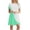 Green, variant on IROINNID Summer Dresses for Women , Plus Size Summer Casual Printed T-shirt Dresses for Women with Round Neck and Short Sleeve Dress