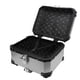 thumbnail image 5 of Baúl Superior Para Motocicleta, 32L CAJA Trasera Universal de aluminio INGERMABLE PARA MOTOCLETA CON CERRADURA DE SEGURIDAD Y TIRAS RLOGANOS CAJA TRASERA NEGRA NEGRA, 5 of 7