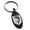 Black, variant on Stainless Steel Dolphin Diligence Coat of Arms Shield Engraved Small Oval Charm Keychain Keyring