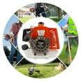 thumbnail image 4 of 63cc 2 Stroke Engine 3HP Gasoline Engine Motor with Single-Cylinder Air-Cooled System 2.2kw 8500r/Min for Lawn and Garden Equipment Agricultural Equipment, 4 of 7