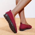 thumbnail image 2 of Vedolay Loafers For Women Flats Women's Slip on Shoes Comfortable Flats Working Sneakers Casual Shoes,Red 6.5, 2 of 5