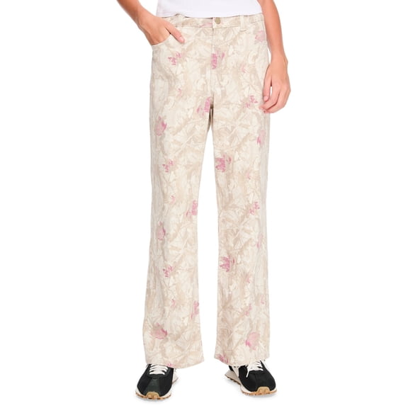 My Sister's Fashion Girls & Teens All-over Printed Wide Leg Denim Jeans - Size 8-16