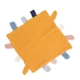 thumbnail image 3 of Mantas de seguridad para bebés, de algodón transpirable, suaves y agradables para la piel, para aliviar la ansiedad, color amarillo, 3 of 14