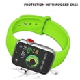 thumbnail image 2 of Correa de reloj deportivo compatible con Watch 38-40 mm Correa deportiva de repuesto de silicona suave Compatible con iWatch Series 5/4/3/2/1, S/M, M/L Ormromra 2033269-32, 2 of 9